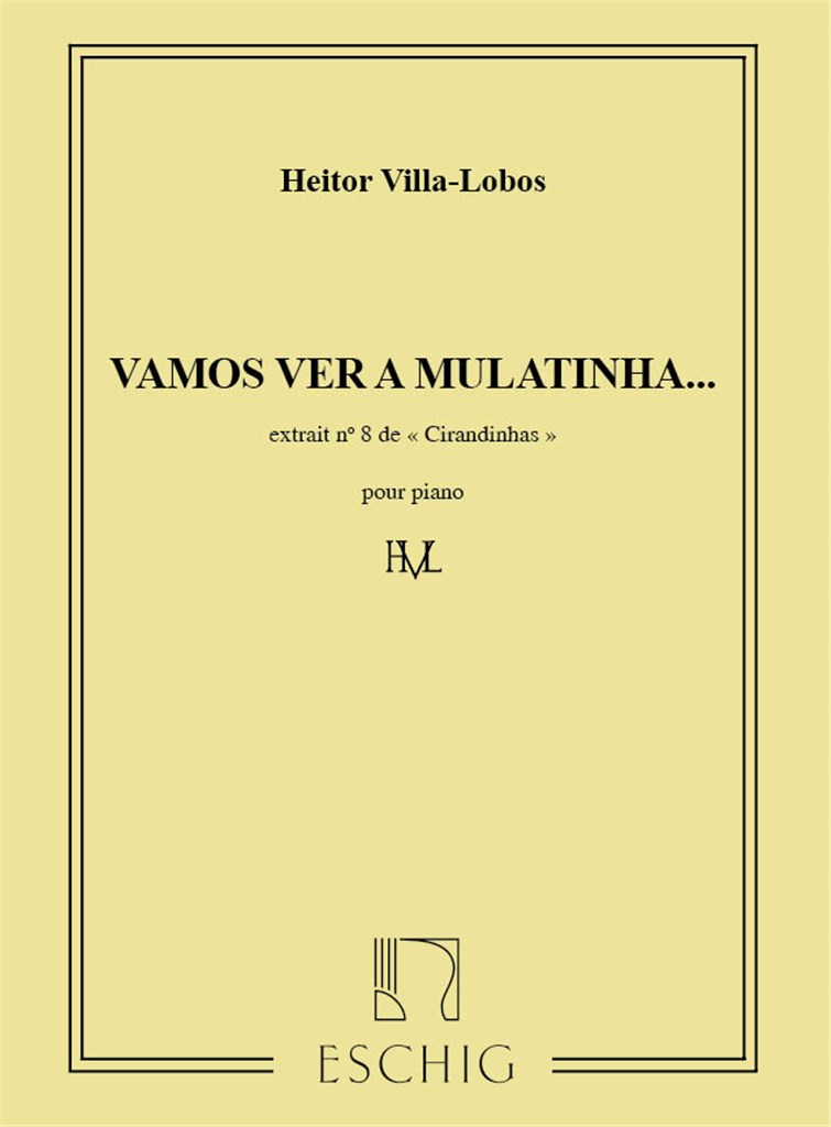Villa-Lobos Cirandinhas N 8 Piano (Vamos Ver A